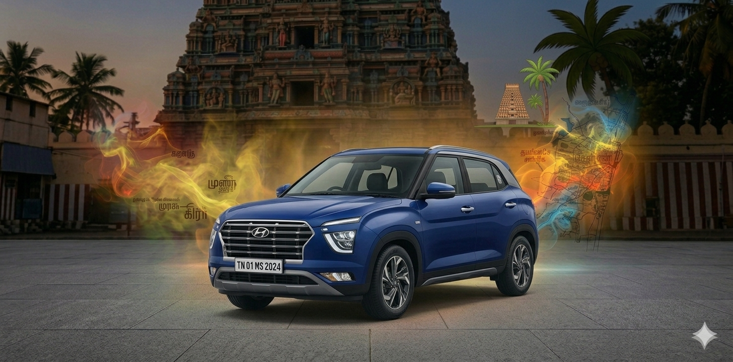 Hyundai Creta SUV rental Coimbatore Royal Riders